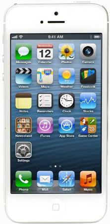 Смартфон Apple iPhone 5 64Gb White & Silver - Кисловодск