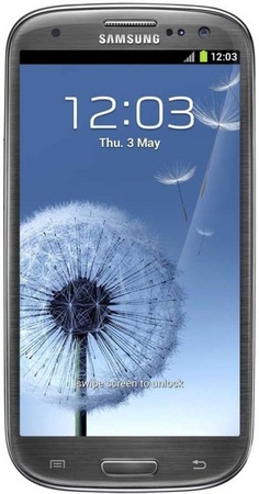 Смартфон Samsung Galaxy S3 GT-I9300 16Gb Titanium grey - Кисловодск